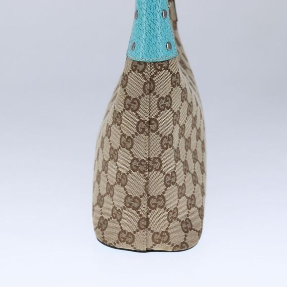 Gucci Gg Canvas Beige Canvas Shoulder Bag (Pre-Owned) - Picture 4 of 16